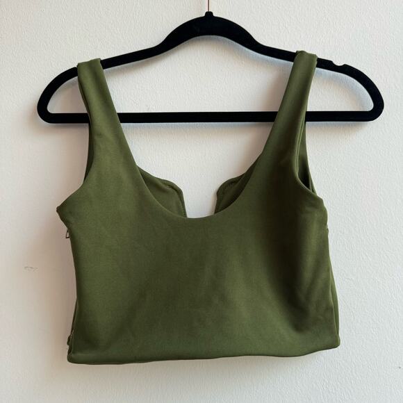 Green Cropped Top For Going Out - Small - Picture 2 of 5